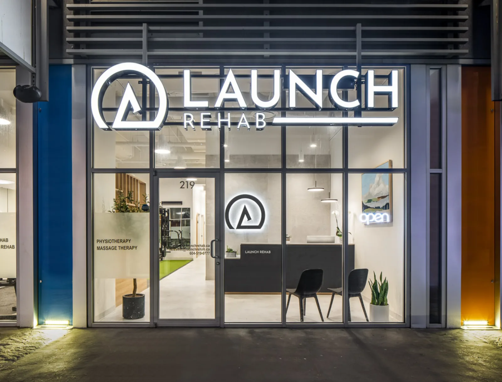 Launch Rehab clinicians collaborating in studio