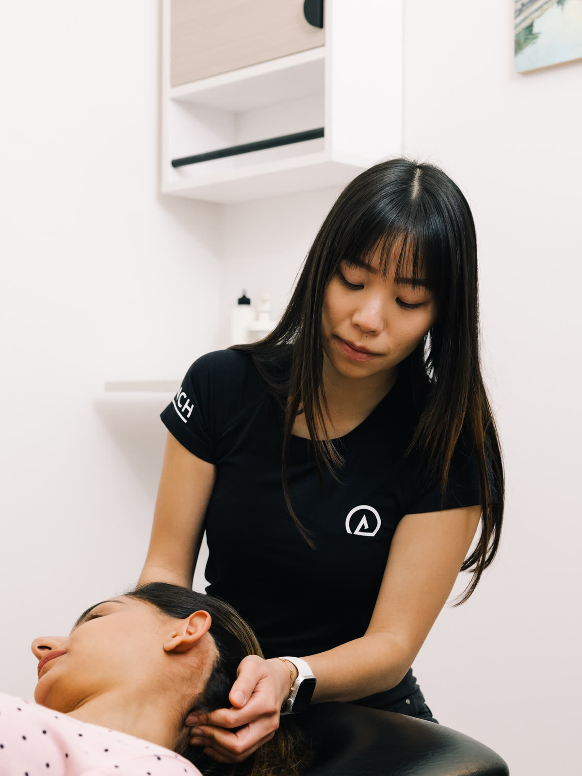 Manual therapy session